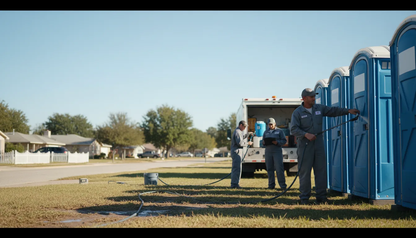 Long-Term Portable Toilet Rental in Olivet, MI near me